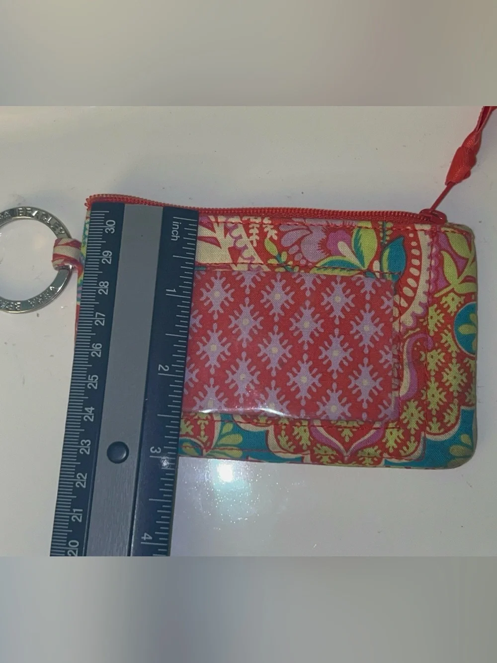 Vera Bradley Zip ID Case in the retired 
